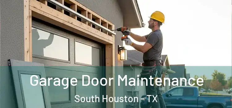 Garage Door Maintenance South Houston - TX